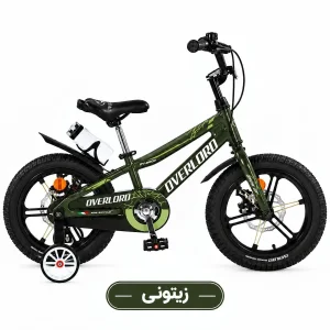 دوچرخه کودک اورلرد مدل ترمز دیسکی OV-2000 Hunter سایز 16 آلومینیومی کد 2337