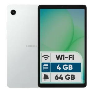 تبلت 8.7 اینچ سامسونگ مدل Galaxy Tab A11 Wi-Fi، ظرفیت 64 گیگابایت و رم 4 گیگابایت، رزولوشن دوربین 8 مگاپیکسل به همراه شارژر دیواری 25 وات سامسونگ مدل T2510