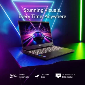 لپ تاپ 15.6 اینچی ایسر مدل Aspire 7 A715-79G-Core 7 240H-RTX4050 6GB-16GB DDR4 3200MHz-512GB SSD-FHD 144Hz