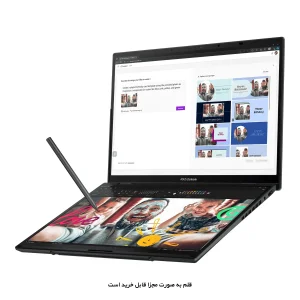 لپ تاپ 14 اینچی ایسوس مدل Zenbook DUO UX8406CA-Core Ultra 9 285H-32GB LPDDR5X-512GB SSD-Dual WUXGA OLED Touch 60Hz-W - کاستوم شده