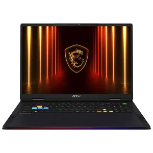 لپ تاپ 18 اینچی ام اس آی مدل Raider 18 HX AI A2XWIG-Core Ultra 9 285HX-RTX5080 16GB-64GB DDR5 6400MHz-2TB SSD-UHD+ MiniLED 120Hz