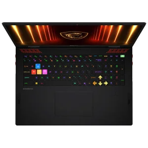 لپ تاپ 18 اینچی ام اس آی مدل Raider 18 HX AI A2XWIG-Core Ultra 9 285HX-RTX5080 16GB-64GB DDR5 6400MHz-2TB SSD-UHD+ MiniLED 120Hz