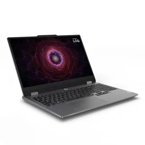 لپ‌تاپ لنوو مدل LOQ 15ARP9 با پردازنده Ryzen 5-7235HS و گرافیک RTX3050 6GB، رم DDR5 12GB با فرکانس 4800MHz، حافظه SSD با ظرفیت 1TB، نمایشگر 15.6 اینچ IPS با وضوح Full HD و نرخ به‌روزرسانی 144Hz، دارای نور پس‌زمینه کیبورد، کاستوم شده