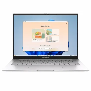 لپ تاپ 14 اینچی ایسوس مدل Zenbook 14 UM3405GA-Ryzen AI 9 465-16GB LPDDR5X-512GB SSD-OLED WUXGA-Backlit-W