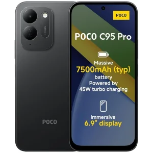 گوشی موبایل شیائومی مدل Poco C95 Pro دو سیم کارت ظرفیت 128 گیگابایت و رم 6 گیگابایت
