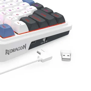 کیبورد گیمینگ ردراگون مدل K719WGB-RGB-Pro