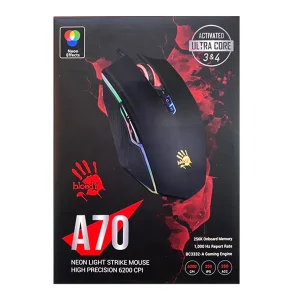 ماوس مخصوص بازی بلادی مدل A7O_MATTE BLACK
