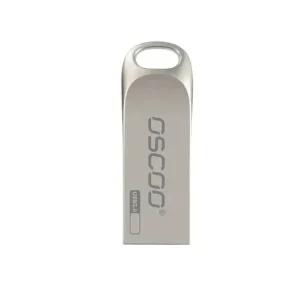 فلش مموری اوسکو مدل R11 ظرفیت 8 گیگابایت با رابط USB 2.0، مقاوم در برابر ضربه و شوک، سازگار با ویندوز، لینوکس و مک او اس، طراحی ساده و جمع‌وجور