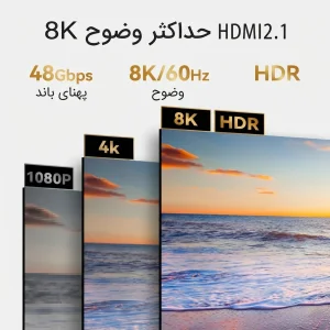 کابل HDMI یسیدو مدل HM11 8K طول 1.8 متر