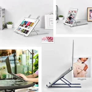 پایه نگهدارنده لپ‌تاپ گرین لاین مدل FOLDABLE مناسب برای لپ تاپ‌های 16 تا 17 اینچی