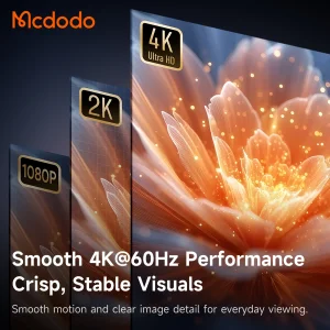 کابل تبدیل USB-C به HDMI مک دودو مدل CA-790 4K-60Hz طول 2 متر