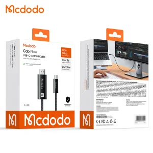 کابل تبدیل USB-C به HDMI مک دودو مدل CA-790 4K-60Hz طول 2 متر