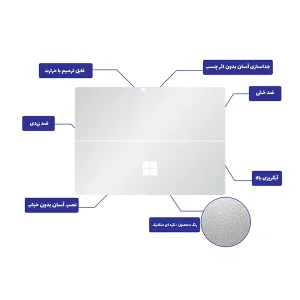 برچسب محافظ توییجین و موییجین کد 02 مناسب برای لپ تاپ مایکروسافت surface pro 8