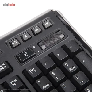 کیبورد تسکو مدل TK 8018 با حروف فارسی