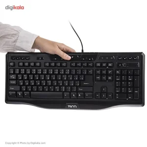 کیبورد تسکو مدل TK 8018 با حروف فارسی