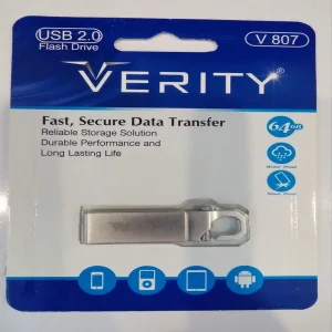 فلش مموری 64 گیگابایتی وریتی مدل V807، مقاوم در برابر آب و ضربه