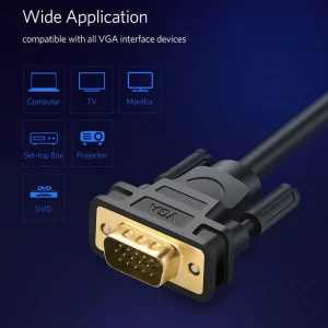 کابل VGA یوگرین مدل VG101-11630 طول 1.5 متر