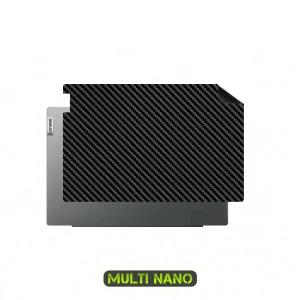 برچسب پوششی پشت لپ تاپ مولتی نانو طرح کربن مدل X-F1C مناسب برای لپ تاپ لنوو IdeaPad 5 15ITL05 15.6 inch 2021