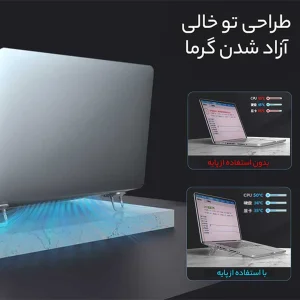 پایه نگهدارنده لپ تاپ نیلکین مدل Bolster Plus Portable بسته دو عددی