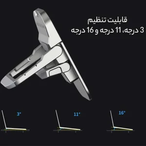 پایه نگهدارنده لپ تاپ نیلکین مدل Bolster Plus Portable بسته دو عددی