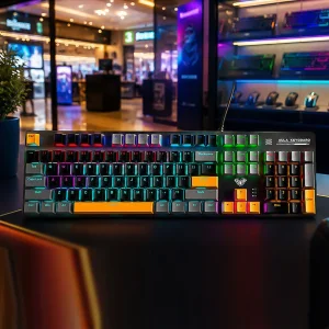 کیبورد با سیم مخصوص بازی آئولا مدل S500