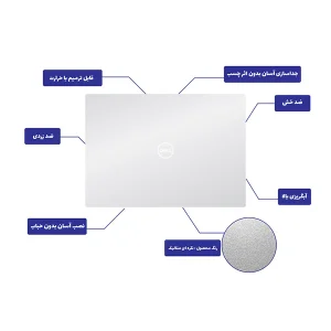 برچسب محافظ توییجین و موییجین مدل metalic کد 01 مناسب برای لپ تاپ دل vostro 5620