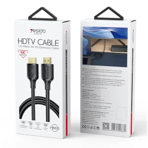 کابل HDMI یسیدو مدل HM16 4K طول 1.8 متر