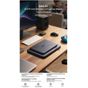 کیف لپ تاپ ریمکس مدل BG-03 مناسب برای لپ تاپ های تا 17 اینچی
