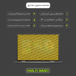 محافظ صفحه نمایش مولتی نانو مدل X-S1N مناسب برای لپ تاپ دل Latitude 5290