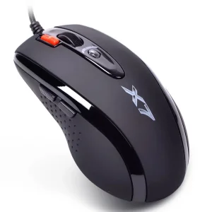 ماوس با سیم مخصوص بازی ای فورتک مدل OSCAR_X_71O_BK