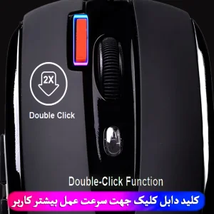 ماوس با سیم مخصوص بازی ای فورتک مدل OSCAR_X_71O_BK