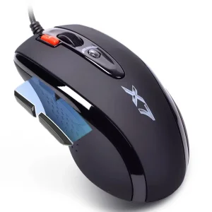 ماوس با سیم مخصوص بازی ای فورتک مدل OSCAR_X_71O_BK
