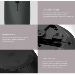 ماوس بی سیم شیائومی مدل Wireless Mouse Lite