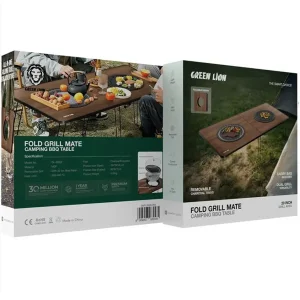 میز کباب‌ پز تاشوی سفری گرین لاین مدل GL-BBQ2