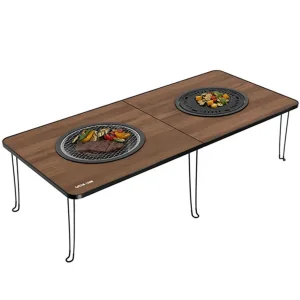 میز کباب‌ پز تاشوی سفری گرین لاین مدل GL-BBQ2