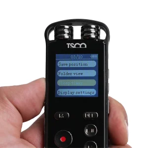 ضبط کننده صدا تسکو مدل TR 909 ظرفیت حافظه داخلی 16 گیگابایت