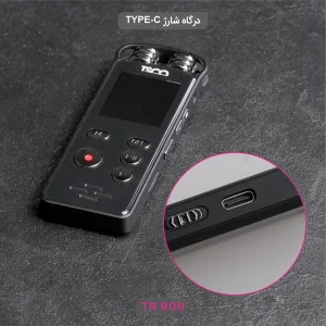 ضبط کننده صدا تسکو مدل TR 909 ظرفیت حافظه داخلی 16 گیگابایت