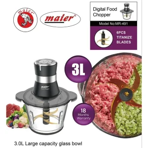 خردکن 3 لیتری مایر مدل MR-491