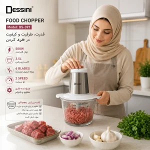 خردکن 3000 میلی‌لیتر دسینی مدل DS391