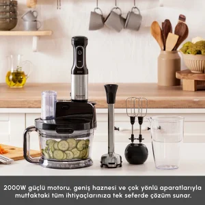 غذاساز چندکاره 2000 وات کاراجا مدل Mastermaid Robotu