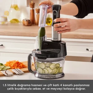 غذاساز چندکاره 2000 وات کاراجا مدل Mastermaid Robotu