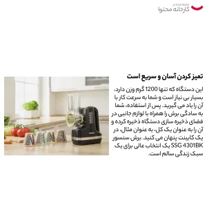 رنده برقی سنکور مدل ssg4301bk