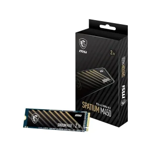 اس اس دی اینترنال PCIe 4.0 ام اس آی مدل SPATIUM M450 NVMe M.2 ظرفیت دو ترابایت