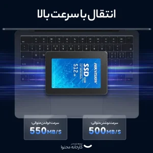 اس اس دی اینترنال هایک ویژن مدل E100 ظرفیت 512 گیگابایت