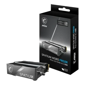 اس اس دی اینترنال PCIe Gen5 x4 ام اس آی مدل SPATIUM M580 FROZR ظرفیت 2 ترابایت