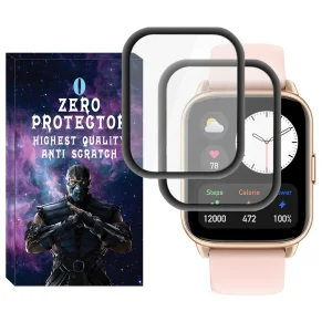 محافظ صفحه نمایش نانو زیرو مدل Pmma-ZR مناسب برای ساعت هوشمند امیزفیت Pop 2 بسته دو عددی