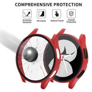 کاور راینو مدل W4-Cover مناسب برای ساعت هوشمند سامسونگ Watch 4 40mm دارای محافظ صفحه نمایش