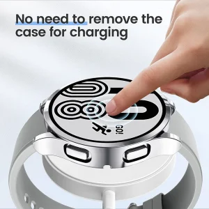 کاور راینو مدل W4-Cover مناسب برای ساعت هوشمند سامسونگ Watch 4 40mm دارای محافظ صفحه نمایش