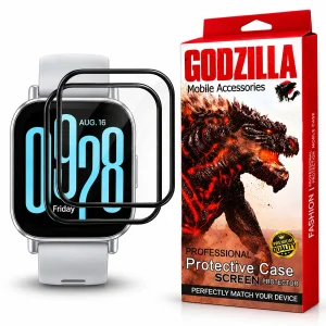 محافظ صفحه نمایش گودزیلا مدل G-PMMA مناسب برای ساعت هوشمند شیائومی Redmi Watch 5 Active بسته 2 عددی