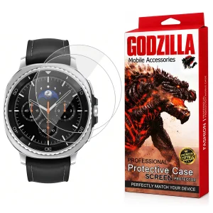محافظ صفحه نمایش شیشه ای سامسونگ مدل G-Glass مناسب برای ساعت هوشمند سامسونگ Galaxy Watch 8 Classic 46mm بسته 2 عددی